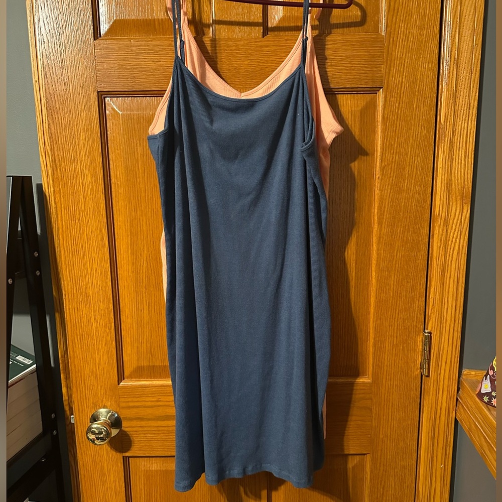 XL Aerie Blue Sleeveless Dress